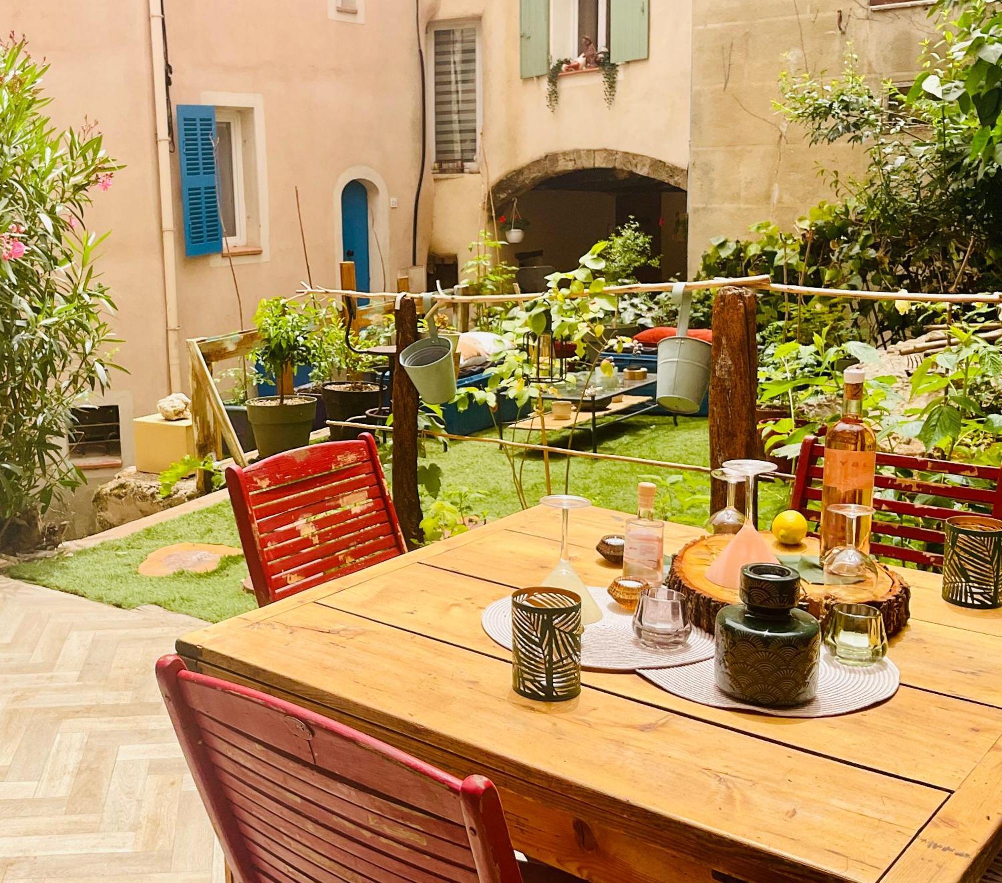 Rez De Jardin, Le Pra De Pe Lejlighed Cotignac Eksteriør billede